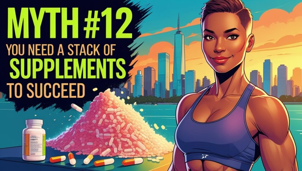 Feeling lost in your workout? 19 Fitness myths explained 8 Myth #12 — “You Need a Stack of Supplements to Succeed” 💊