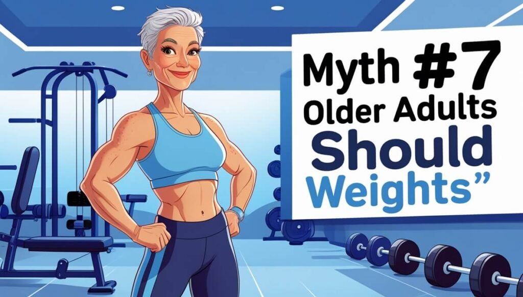 Myth #7 — “Older Adults Should Avoid Weights” 🧓🏋️‍♀️