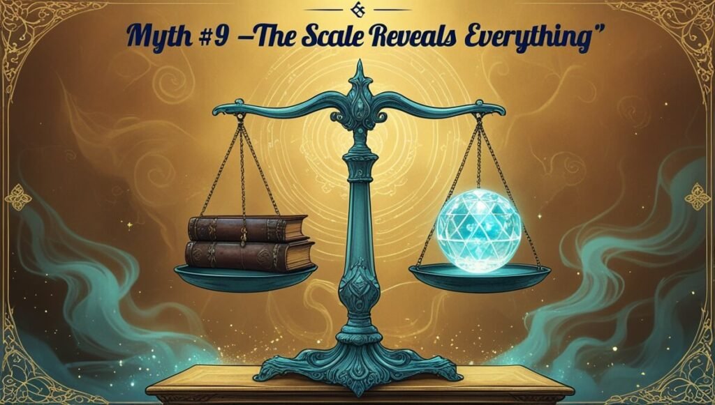 Feeling lost in your workout? 19 Fitness myths explained 11 Myth #9 — “The Scale Reveals Everything” ⚖️