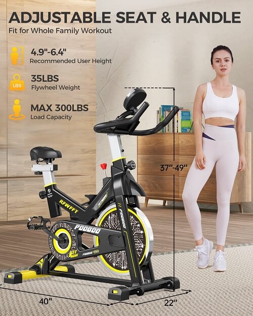 pooboo indoor cycling bike reviews - the best 1 under $500