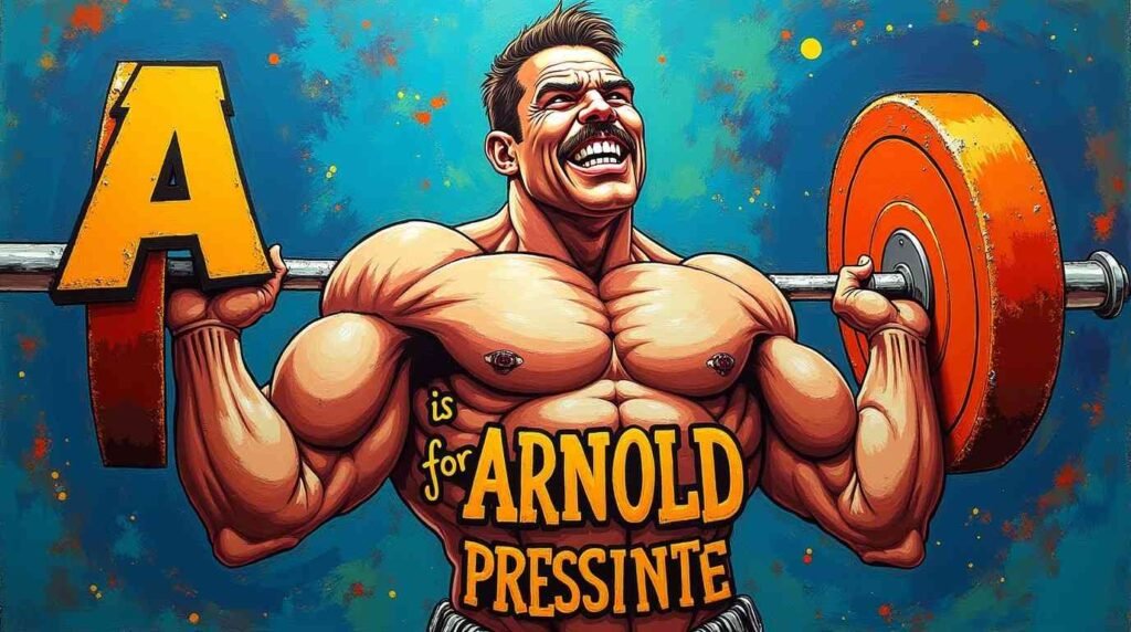 A to Z Workouts: The Ultimate Full-Body Exercise Guide for Arms, Abs, Legs & More 4 A is for Arnold Press – A to Z Workouts – go4healthnfitness