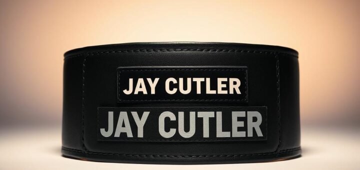 Jay Cutler weight lifting belt