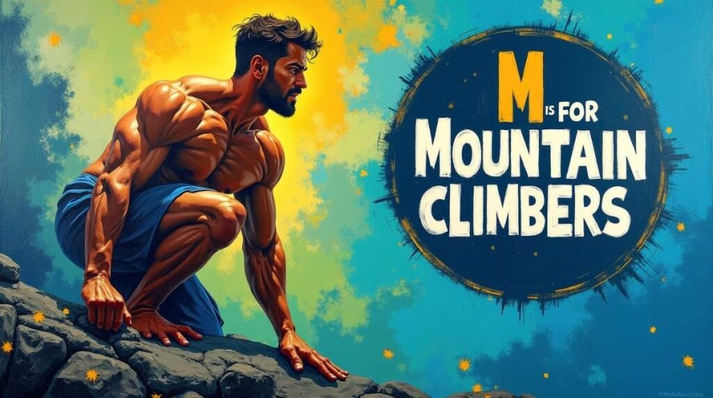 M is for Mountain Climbers – A to Z Workouts – go4healthnfitness