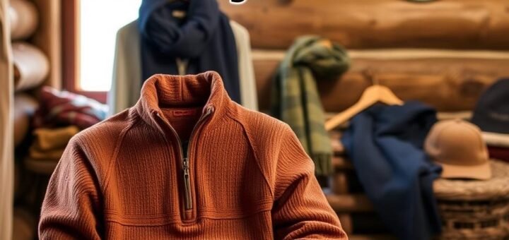 Merino heavyweight half-zip