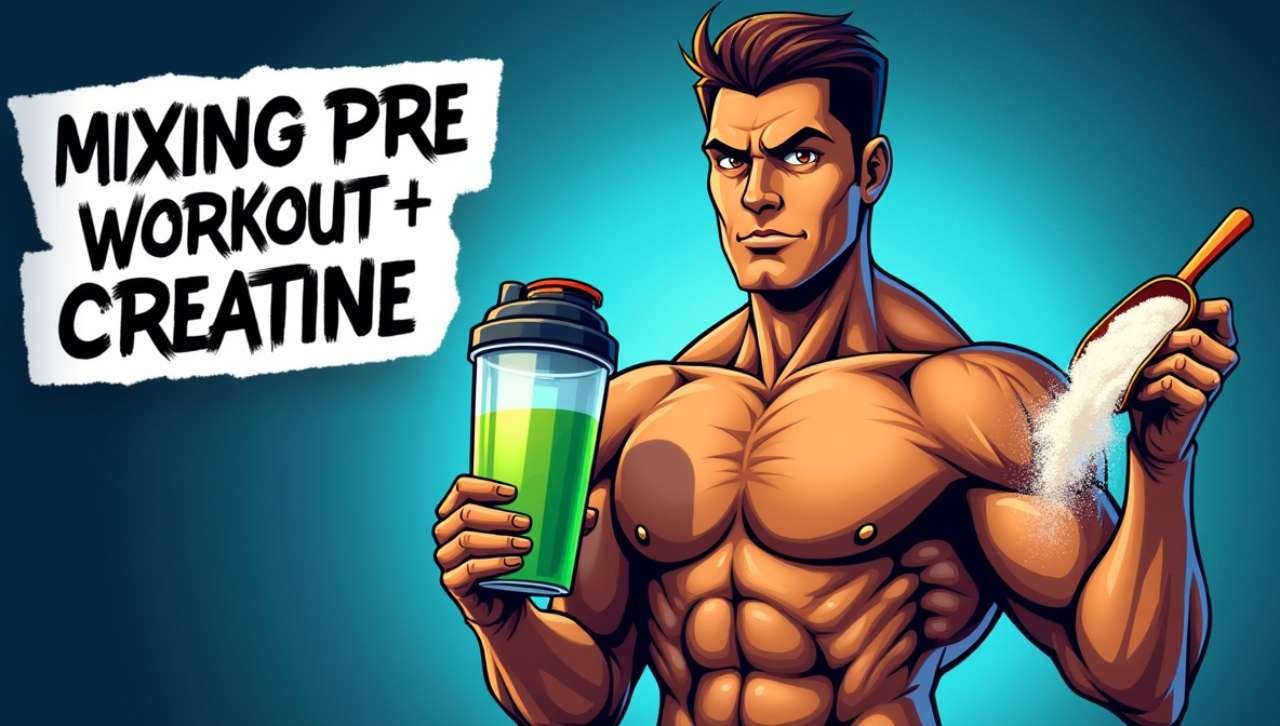 Mixing Pre Workout and Creatine: The Ultimate Combo or Overkill? 1 Mixing Pre Workout and Creatine