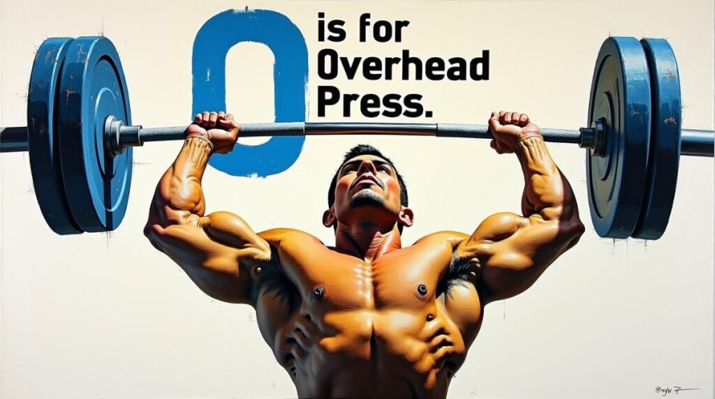 O is for Overhead Press – A to Z Workouts – go4healthnfitness