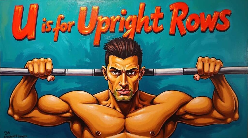 U is for Upright Rows – A to Z Workouts – go4healthnfitness