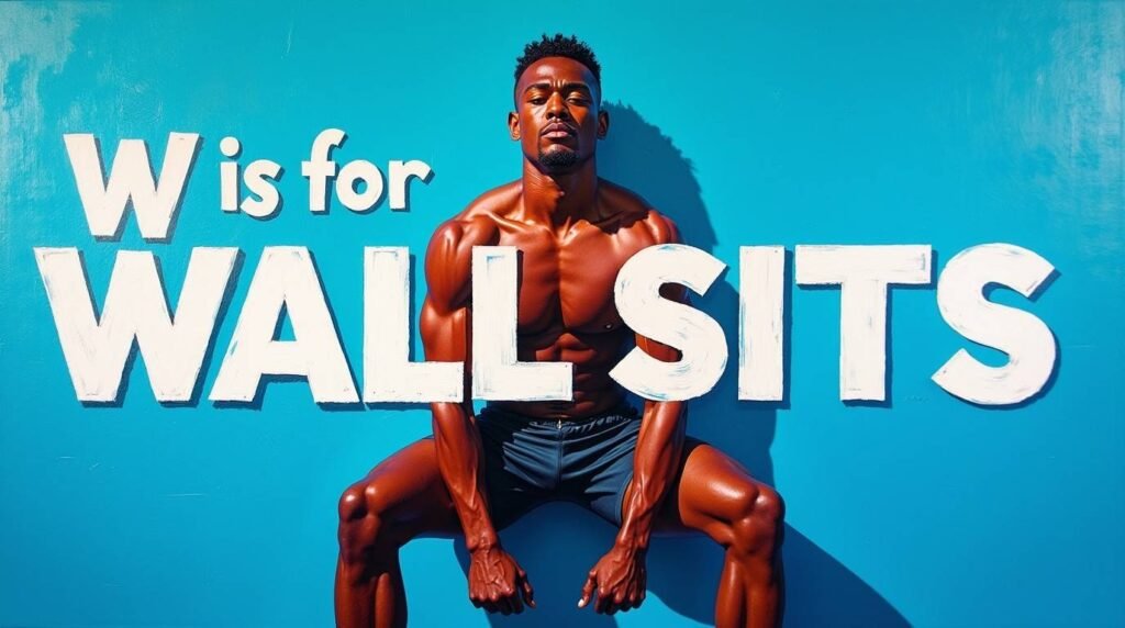 W is for Wall Sits – A to Z Workouts – go4healthnfitness