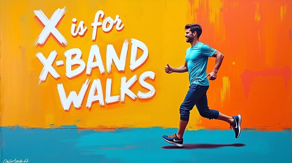 X is for X-Band Walks – A to Z Workouts – go4healthnfitness