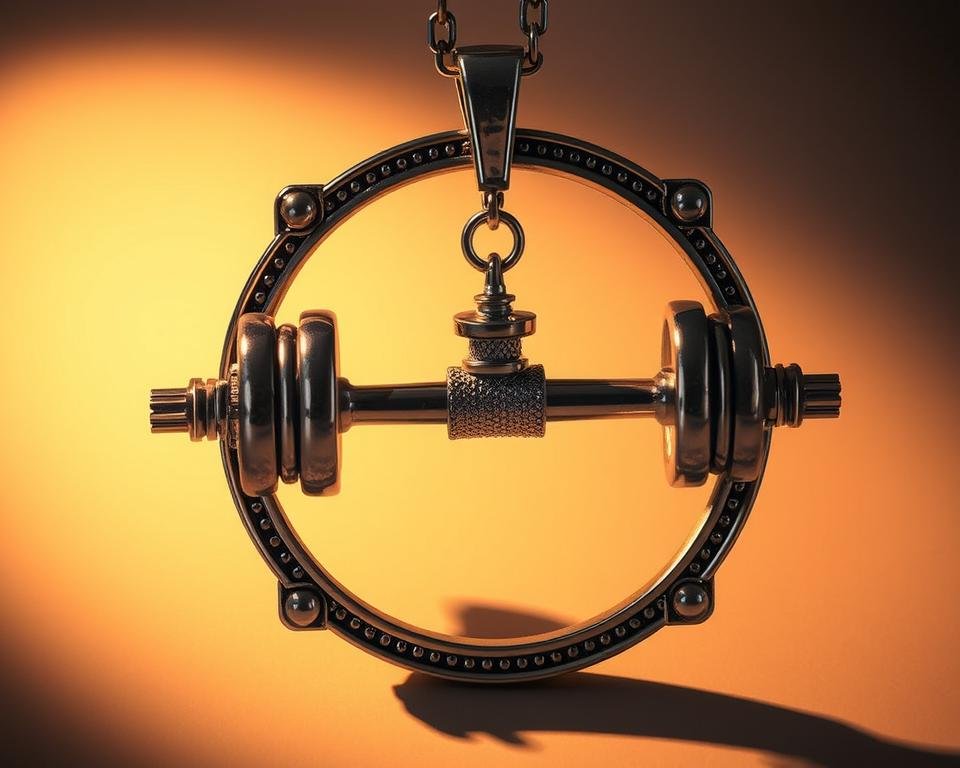 Weight lifting pendant