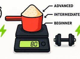 Infographic How Much Pre-Workout Powder