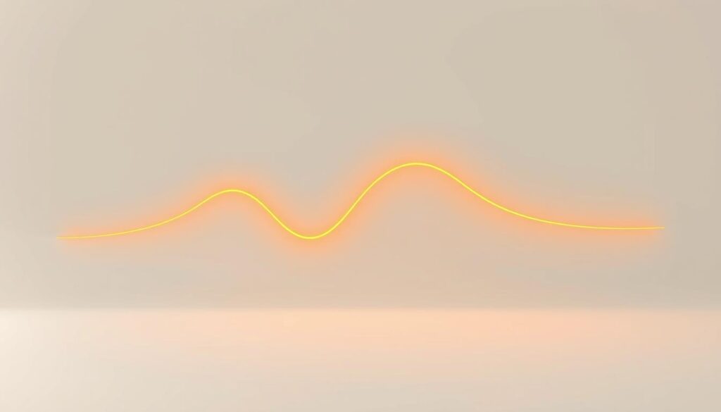 A vibrant and dynamic energy curve, depicted as a fluid, undulating line against a serene, minimalist backdrop. The line pulses with a warm, amber glow, symbolizing the ebb and flow of energy throughout the day. The composition is framed by a soft, diffused light, creating a sense of balance and tranquility. The overall tone conveys a harmonious interplay between the peak and valley moments of energy, reflecting the nuanced experience of consumption and its effects. The image aims to visually communicate the ebb and flow of energy in a clean, modern aesthetic, suitable for accompanying the article's section on the everyday effects of matcha versus coffee. A vibrant and dynamic energy curve, depicted as a fluid, undulating line against a serene, minimalist backdrop. The line pulses with a warm, amber glow, symbolizing the ebb and flow of energy throughout the day. The composition is framed by a soft, diffused light, creating a sense of balance and tranquility. The overall tone conveys a harmonious interplay between the peak and valley moments of energy, reflecting the nuanced experience of consumption and its effects. The image aims to visually communicate the ebb and flow of energy in a clean, modern aesthetic, suitable for accompanying the article's section on the everyday effects of matcha versus coffee.