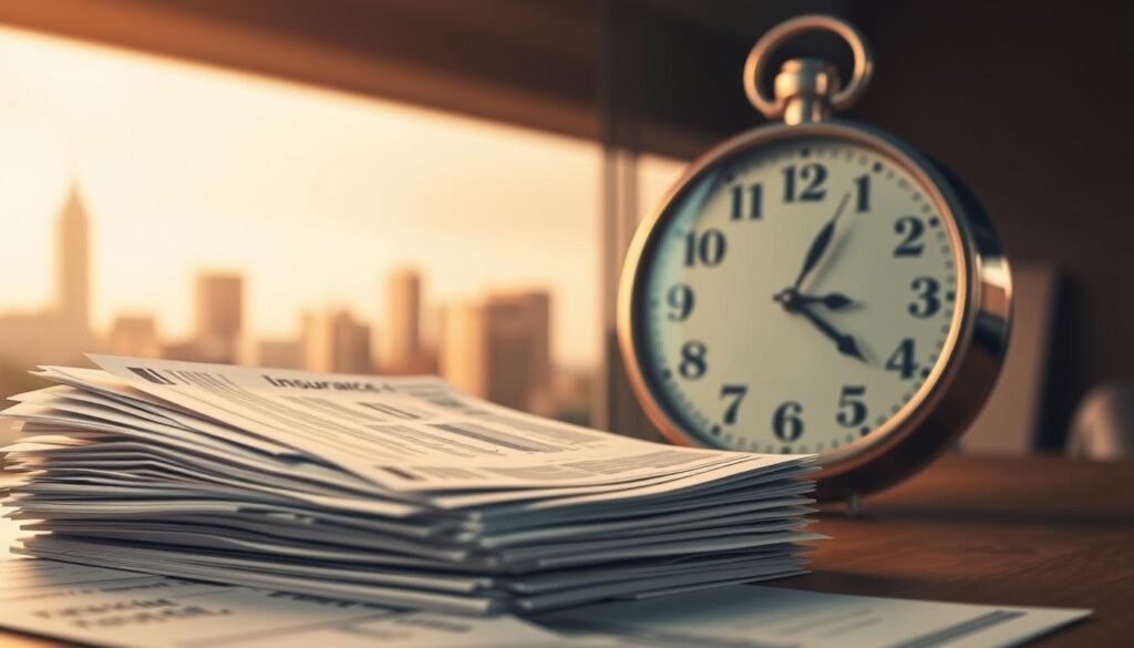 A detailed visualization of the costs and time associated with healthcare in the United States. In the foreground, a stack of medical bills and insurance forms, conveying the financial burden. In the middle ground, a clock face representing the time required to navigate the complex system, with hands moving rapidly. In the background, a blurred cityscape, suggesting the broader context of the healthcare landscape. Warm, muted tones create a contemplative mood, inviting the viewer to ponder the challenges faced by individuals seeking care. Captured through a wide-angle lens, the composition emphasizes the scale and complexity of the issue. A detailed visualization of the costs and time associated with healthcare in the United States. In the foreground, a stack of medical bills and insurance forms, conveying the financial burden. In the middle ground, a clock face representing the time required to navigate the complex system, with hands moving rapidly. In the background, a blurred cityscape, suggesting the broader context of the healthcare landscape. Warm, muted tones create a contemplative mood, inviting the viewer to ponder the challenges faced by individuals seeking care. Captured through a wide-angle lens, the composition emphasizes the scale and complexity of the issue.