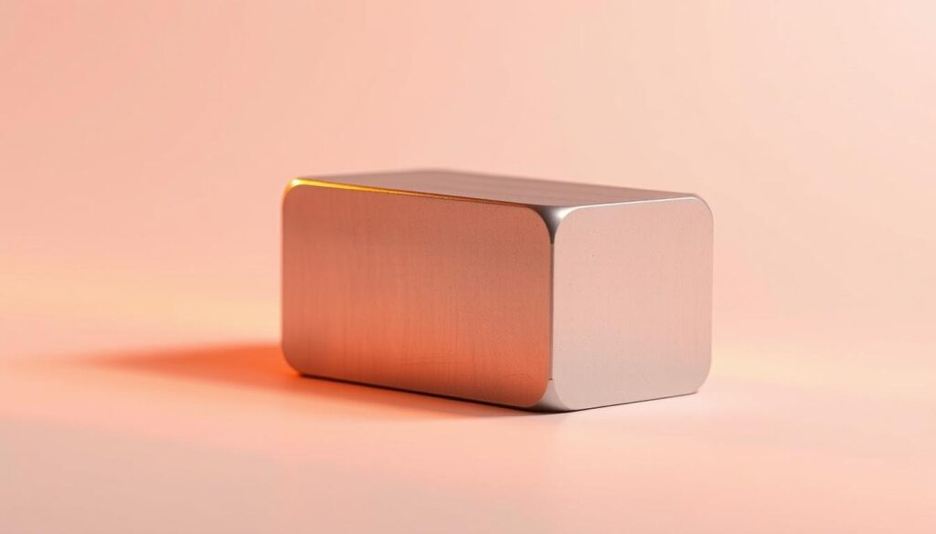 A high-quality close-up photograph of a pure magnesium block, positioned at a slight angle and illuminated by a warm, directional light source. The surface of the magnesium appears lustrous and reflective, with subtle metallic textures and gradients visible. The background is a clean, minimalist studio setting, allowing the magnesium to be the focal point. The lighting creates a sense of depth and dimension, highlighting the material's unique properties. The overall composition and lighting convey a sense of quality, purity, and technical precision, suitable for an article on magnesium sprays. A high-quality close-up photograph of a pure magnesium block, positioned at a slight angle and illuminated by a warm, directional light source. The surface of the magnesium appears lustrous and reflective, with subtle metallic textures and gradients visible. The background is a clean, minimalist studio setting, allowing the magnesium to be the focal point. The lighting creates a sense of depth and dimension, highlighting the material's unique properties. The overall composition and lighting convey a sense of quality, purity, and technical precision, suitable for an article on magnesium sprays.
