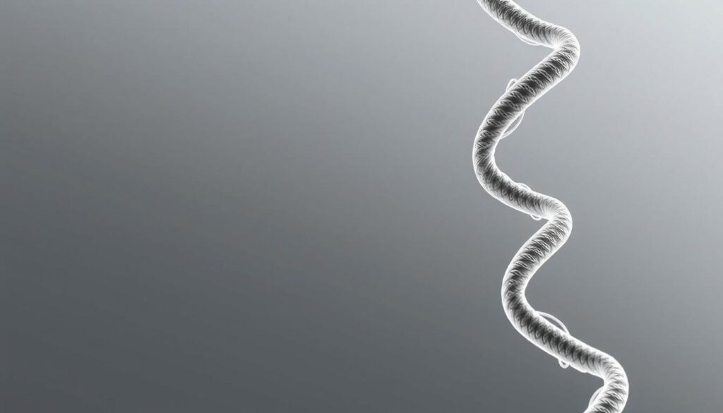 Detailed scientific diagram depicting collagen amino acid bonds in human joints. Crisp, high-resolution image with a clean, minimalist aesthetic. Striking the perfect balance between technical accuracy and visual appeal. Foreground shows close-up view of collagen triple helix structure, middle ground reveals intricate network of amino acids and hydrogen bonds, background softly fades into neutral gray gradient. Lighting is soft and even, with slight shadows to enhance depth and dimensionality. Camera angle is angled slightly downward to provide an insightful, almost microscopic perspective. Overall, the image conveys a sense of biological complexity, structural elegance, and the profound role of collagen in joint health and function. Detailed scientific diagram depicting collagen amino acid bonds in human joints. Crisp, high-resolution image with a clean, minimalist aesthetic. Striking the perfect balance between technical accuracy and visual appeal. Foreground shows close-up view of collagen triple helix structure, middle ground reveals intricate network of amino acids and hydrogen bonds, background softly fades into neutral gray gradient. Lighting is soft and even, with slight shadows to enhance depth and dimensionality. Camera angle is angled slightly downward to provide an insightful, almost microscopic perspective. Overall, the image conveys a sense of biological complexity, structural elegance, and the profound role of collagen in joint health and function.