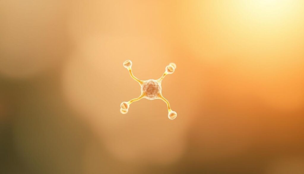 A close-up, macro photograph of a delicate, glowing hormone molecule suspended in a luminous, ethereal environment. The molecule's intricate structure is rendered with exquisite detail, its curves and contours subtly illuminated from within. The background is a soft, hazy gradient, creating a sense of depth and emphasizing the hormone's captivating form. The lighting is natural and diffused, casting a warm, welcoming glow that enhances the organic, biological nature of the subject. The overall composition is balanced and visually striking, inviting the viewer to contemplate the essential role hormones play in the complex symphony of the human body. A close-up, macro photograph of a delicate, glowing hormone molecule suspended in a luminous, ethereal environment. The molecule's intricate structure is rendered with exquisite detail, its curves and contours subtly illuminated from within. The background is a soft, hazy gradient, creating a sense of depth and emphasizing the hormone's captivating form. The lighting is natural and diffused, casting a warm, welcoming glow that enhances the organic, biological nature of the subject. The overall composition is balanced and visually striking, inviting the viewer to contemplate the essential role hormones play in the complex symphony of the human body.
