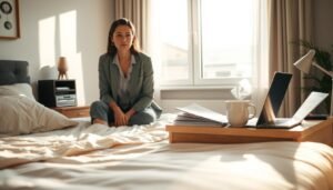 Financial Anxiety in the Morning