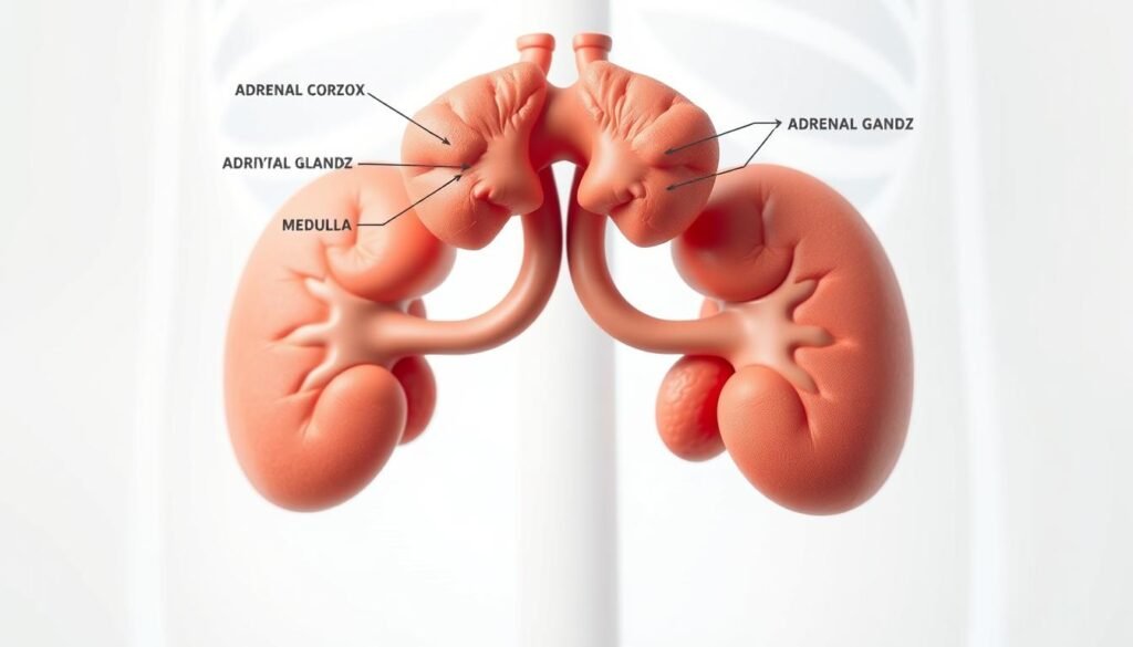 adrenal glands anatomy