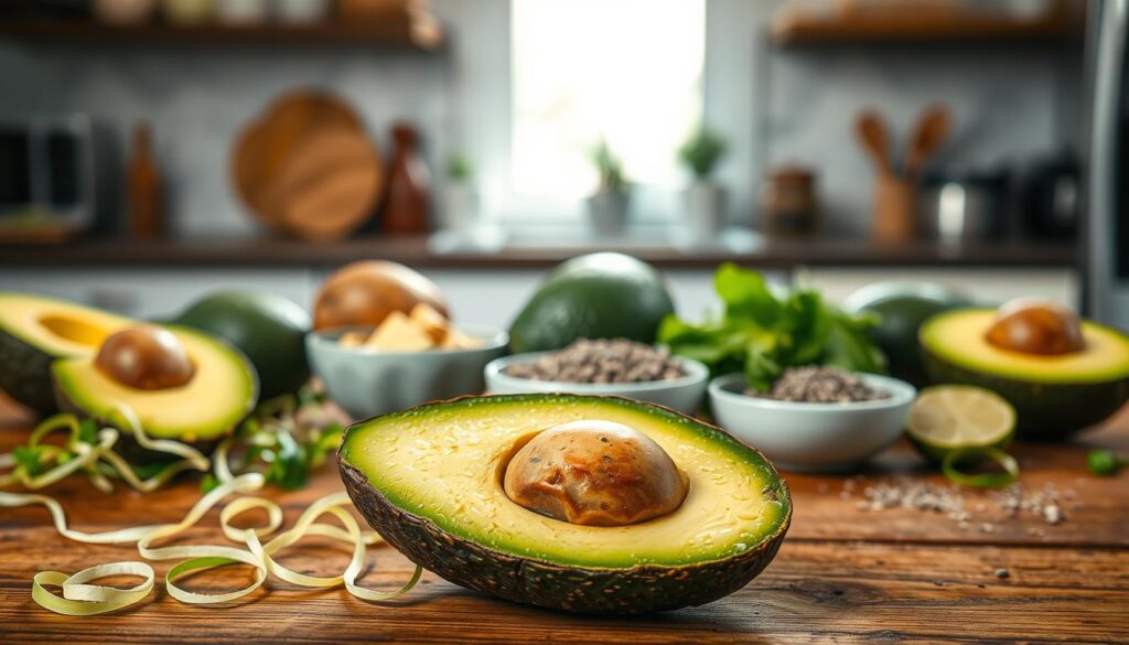 avocado fiber and fat avocado fiber and fat