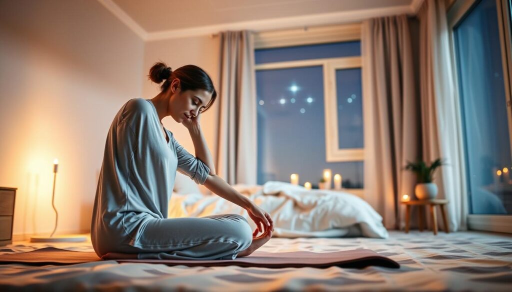 calming pre-bed stretching calming pre-bed stretching