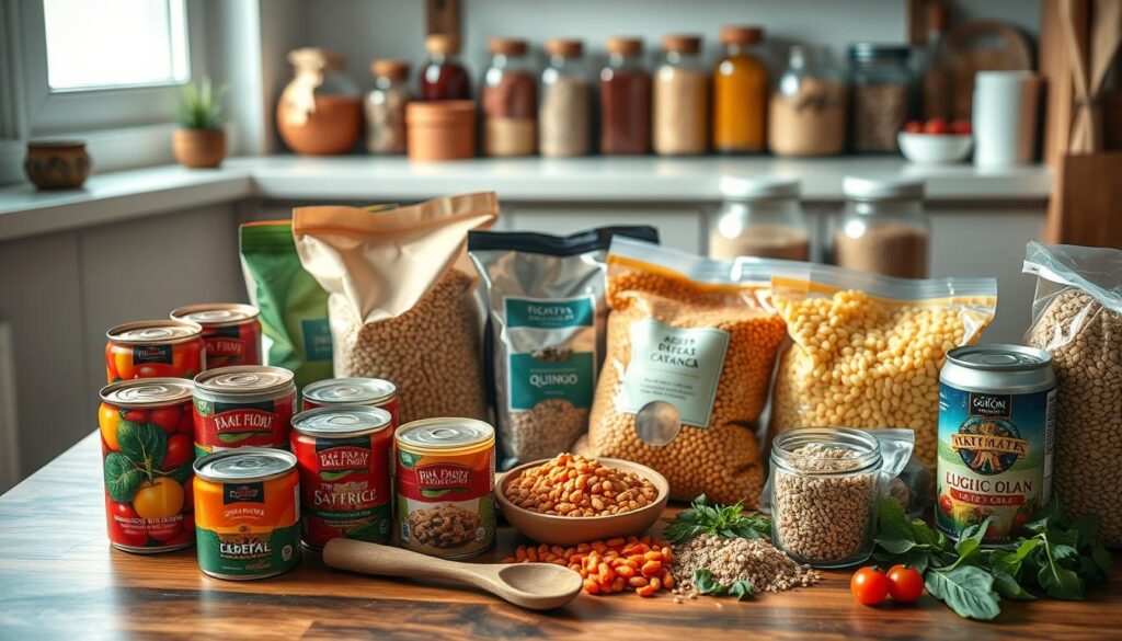 canned and dry goods