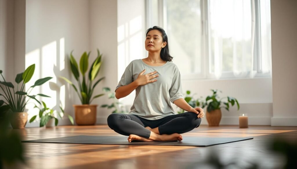 diaphragmatic breathing