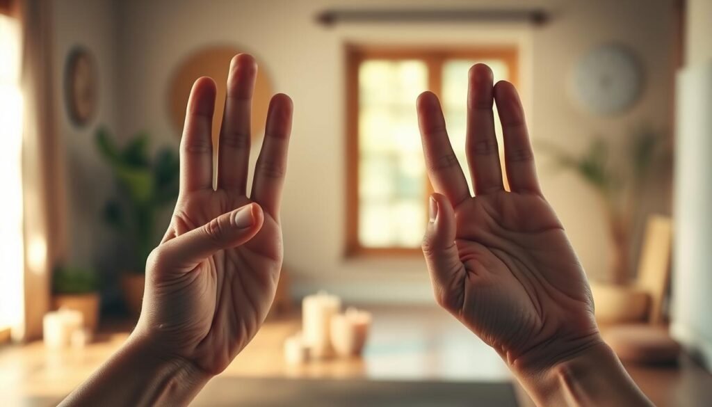 hands mudras balance