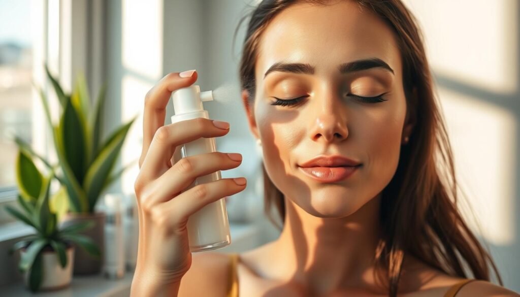 Discover O Geti Vitamin C Reviews: User Feedback and Expert Opinions 3 face mist application
