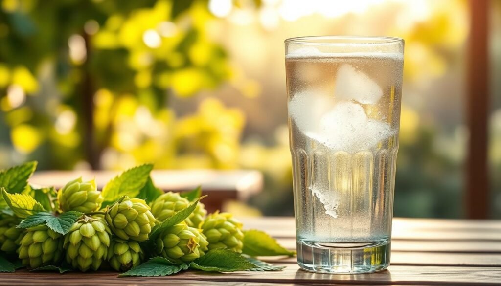 hop water benefits